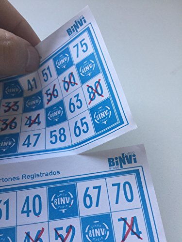 640 cartones de Bingo BINVI