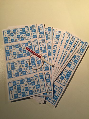 640 cartones de Bingo BINVI