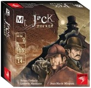 Asmodee-Halloween Mr Jack Pocket-Español, Color One Colour, Talla Única MRJ04ML