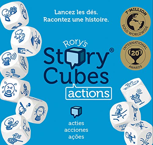 Asmodée Story Cubes: Acciones - Todas las versiones disponibles, Multilenguaje (ASMRSC02ML1)
