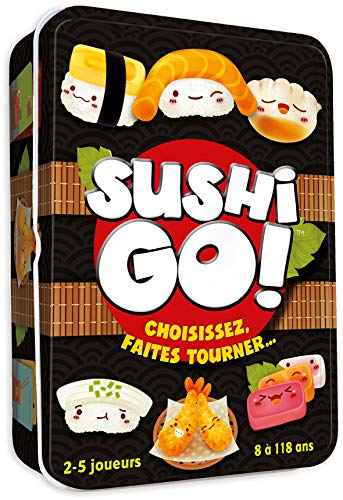 Asmodee-Sushi Go, CGSUS01, Juego de Ambiente