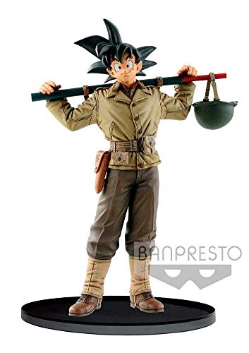 Ban Presto Dragon Ball Z - Figurine World Figure Colosseum Son Goku, 18cm