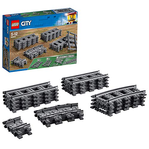 Carriles LEGO City (60205), juguetes infantiles - Juego de Construcción VíAs