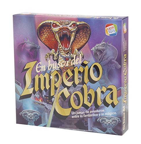 CEFA Toys - En busca del Imperio Cobra Vintage (Juego de mesa)