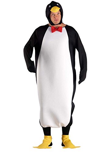 chiber Disfraces Disfraz de Pingüino para Adulto. Talla Única (M/L)