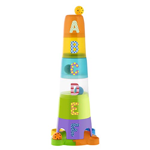 Chicco-00009308000000 Súper Torre Apilable, Multicolor (Artsana 13)