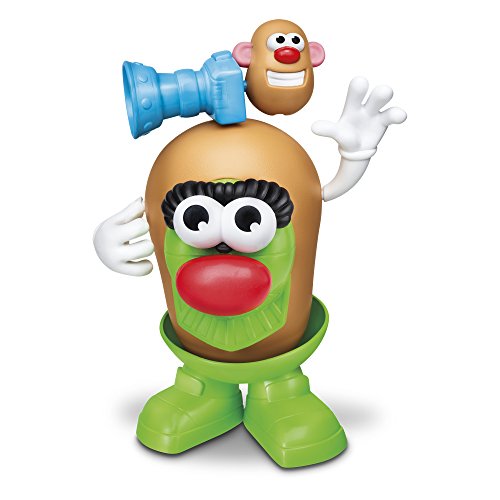 Desconocido Mr. Patate- MR Potato Super VEHICULOS Incluye 27 Piezas TRANSFORMABLE Tren O Explorador, Color varié (Hasbro E1841)