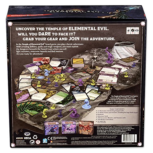 Dungeons and Dragons Temple of Elemental Evil Board Game