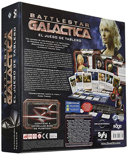 Edge Entertainment Battlestar Galactica - Expansión Pegasus, Juego de Mesa EDGBG02