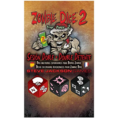 Edge Entertainment-Dados Zombie 2: Sesión Doble (Asmodee, EESJZD02)
