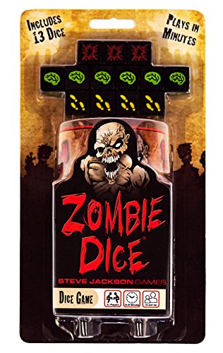 Edge Entertainment - Dados Zombies, Juego de Mesa (EDGSJ02) (versión en inglés)