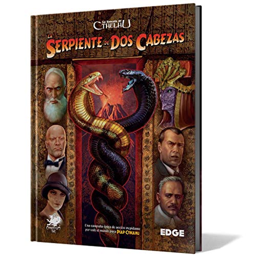 Edge Entertainment-La Llamada de Cthulhu-La Serpiente de Dos Cabezas, Color (EECHCT07)