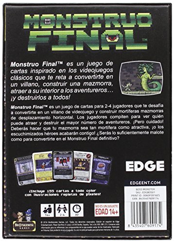 Edge Entertainment Monstruo Final - Juego de Cartas EDGBOS01