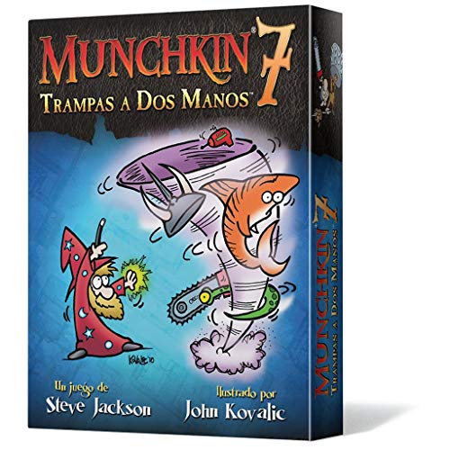 Edge Entertainment- Munchkin 7 - Trampas a Dos Manos - Español, Color (EESJMU07)