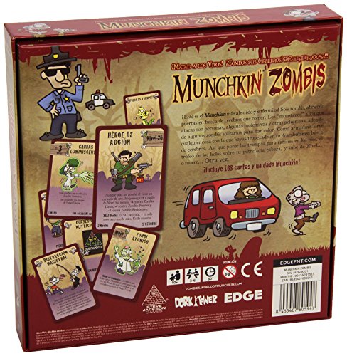 Edge Entertainment Munchkin Zombies - Juego de Mesa EDGMZ01