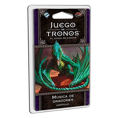 Fantasy Flight Games- Juego de tronos lcg: música de dragones - español, Multicolor (FFGT34) , color/modelo surtido