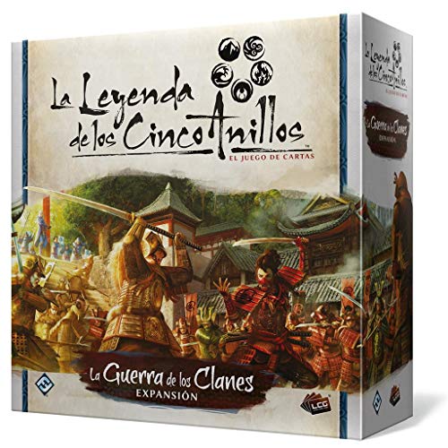 Fantasy Flight Games-La Leyenda de los Cinco Anillos LCG-La Guerra de los Clanes, Color (L5C28ES)