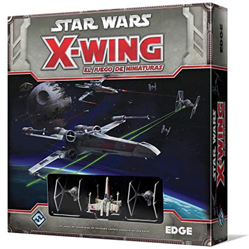 Fantasy Flight Games- Star Wars X-Wing Caja Basica, Color, 32.5 x 25.7 x 6.1 (Edge Entertainment EDGSWX01)