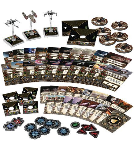 Fantasy Flight Games- Star Wars X-Wing: los mas buscados (Edge Entertainment SWX28)