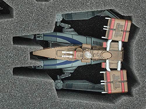 Feldherr HSBV040BO Foam Tray for X-Wing Scum and Villainy StarViper, M3-A Interceptor, IG-2000, Z-95 und Y-Wing