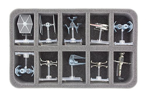 Feldherr Medium Case for X-Wing Scum and Villainy, Hound's Tooth and Slave 1
