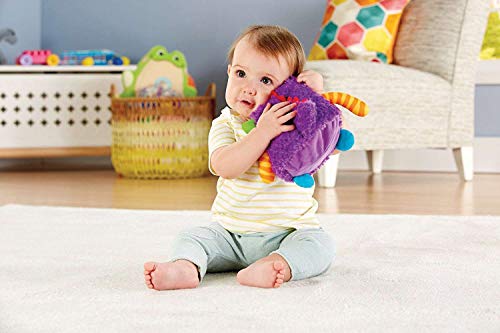 Fisher-Price Peluche Monstruito risitas, juguete bebé +6 meses (Mattel DYM88)