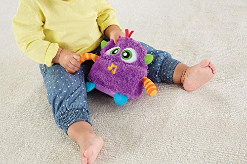Fisher-Price Peluche Monstruito risitas, juguete bebé +6 meses (Mattel DYM88)
