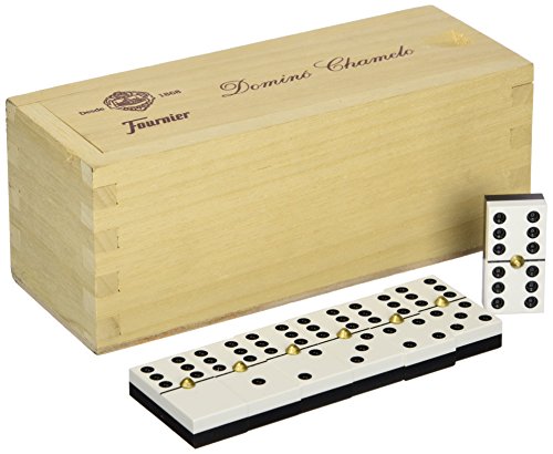 Fournier- Domino CHAMELO CELULOIDE Caja Madera (F06573)