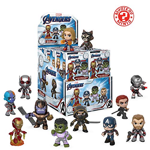 Funko- Mystery Mini Blind Box: Avengers Endgame: Styles Will Vary Marvel Vengadores Collectible figure, Multicolor, Estándar (37200) , color/modelo surtido