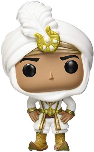 Funko- Pop Vinilo: Disney: Aladdin (Live Action): Prince Ali Figura Coleccionable, Multicolor, Talla única (37023)