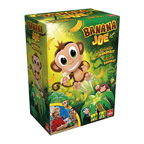 Goliath Banana Joe. Róbale con Cuidado los plátanos a Este Monito Saltarín… ¡o saltará por los Aires, Color marrón (30998)