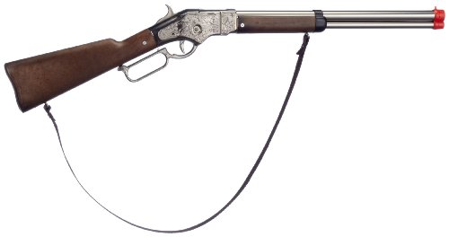 Gonher - Rifle Cowboy con 8 Disparos, Color Metal (99/0)