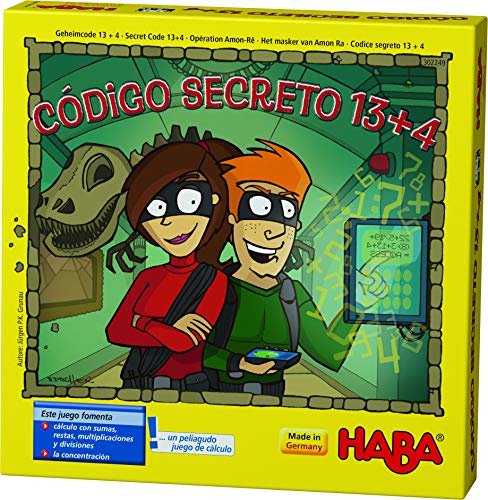 HABA- Código Secreto 13 + 4 Juego de Mesa, Multicolor (302249)