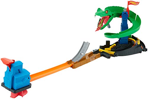 Hot Wheels City Cobra Infernal, pista de coches de juguete (Mattel FNB20)