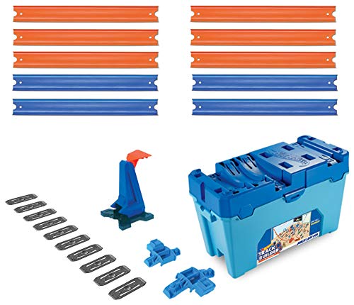 Hot Wheels - Track Builder, Caja Multiloopings, accesorios para pistas  - (Mattel FLK90)