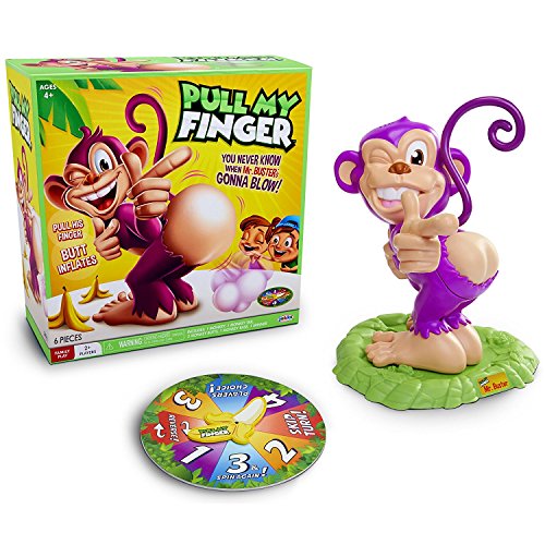 Jakks Pacific- Pull My Finger Monkey Game (78742)