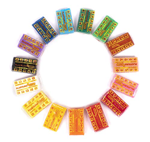Jovi Pack de 10 plastilinas, colores, 500 Gramos (70/10S)