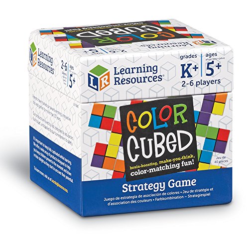 Learning Resources- Juego de Estrategia de Cuadrados de Colores, Multicolor (LER9283) , color/modelo surtido