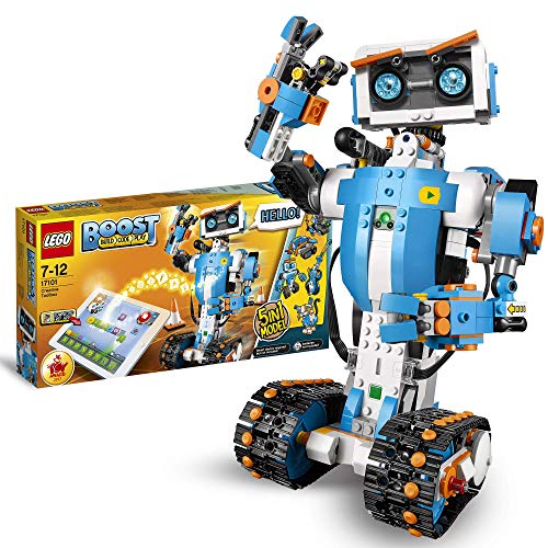 LEGO Boost - Caja de Herramientas Creativas, Set de Construcción 5 en 1 con Robot de Juguete para Programar y Jugar , color/modelo surtido