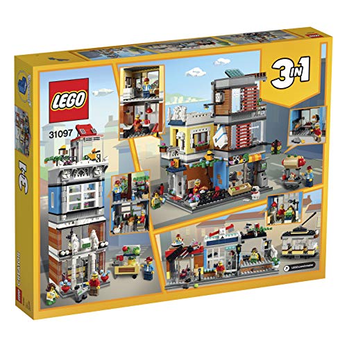 LEGO Creator - Tienda de Mascotas y Cafetería Nuevo set de construcción de Edificios de Juguete (31097) , color/modelo surtido