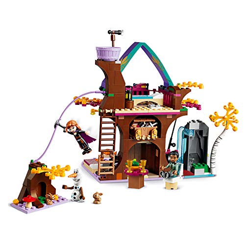 LEGO Disney Princess - Casa del Árbol Encantada, Incluye Minifiguras de Anna, Olaf y Mattias, Aventuras en el bosque, Juguete de Frozen 2 (41164)