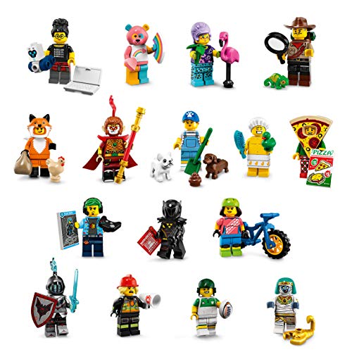 LEGO Minifigures - 1 Sobre de Minifigura de la Edición 19, Juguete de Construcción Coleccionable de Minifigura con Diferentes Modelos, Cada Sobre Sorpresa Contiene un Personaje Diferente (71025)