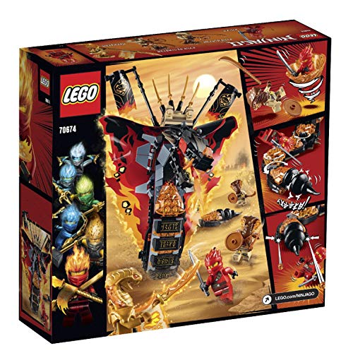 LEGO Ninjago - Colmillo de Fuego Set de construcción de Aventuras Ninja, incluye Minifiguras de Guerreros y una Serpiente Escupefuego, Novedad 2019 (70674) , color/modelo surtido