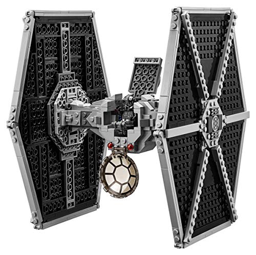 LEGO Star Wars - Caza TIE Imperial, Juguete de la Guerra de las Galaxias de Nave Espacial del Imperio Inspirado en la Película de Han Solo, Incluye Minifiguras (75211)