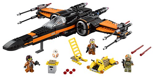 LEGO Star Wars - Poe's X-Wing Fighter, Juguete de Construcción de Nave Espacial de la Saga de la Guerra de las Galaxias (75102)