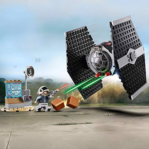 LEGO Star Wars TM - Ataque del Caza TIE, juguete divertido de construcción de nave espacial de la Guerra de las Galaxias (75237)