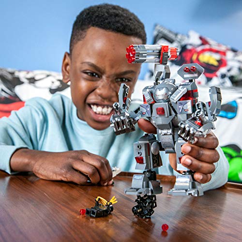 LEGO Super Heroes - Depredador de Máquina de Guerra, Robot de Juguete para recrear las Aventuras de los Vengadores  (76124)