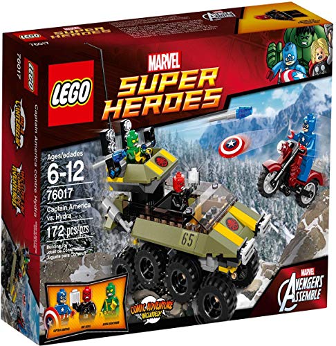 LEGO Super Heroes - Marvel - 76017 - Juego de construcción - Capitán América contra Hydra