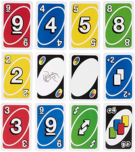 Mattel Games UNO classic, juego de cartas (Mattel W2087)