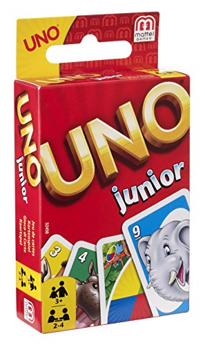 Mattel Games UNO Junior, juegos de mesa para niños (Mattel 52456)
